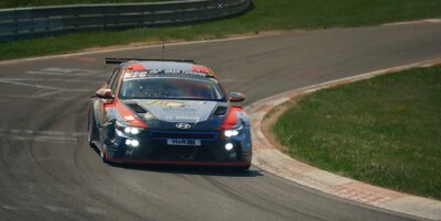 Robert Wickens Elantra N TCR racecar at the ADAC RAVENOL 24hr Nürburgring on June 23, 2025 (Photo/Hyundai)