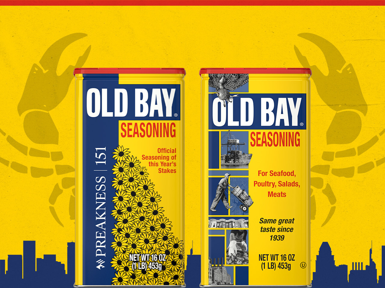 OLD BAY® Honors Charm City with Two Collectible Tins, Just in Time for Crab Season