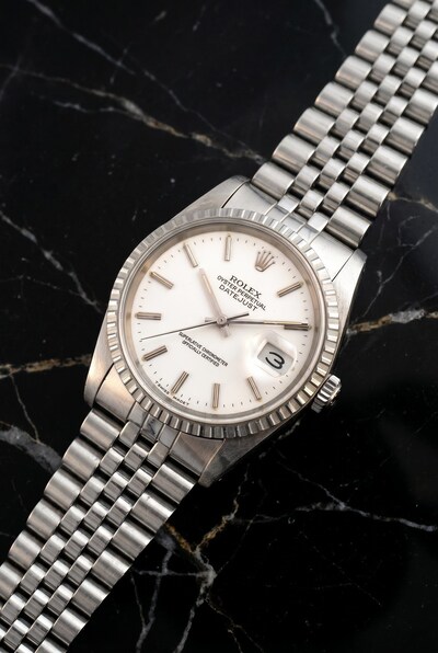 Rolex Datejust Ref. 16220 with George Daniels co-axial escapement (PRNewsfoto/FutureGrail)