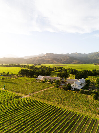 Larkmead's estate vineyards are farmed organically and certified CCOF.
