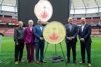 LA MONNAIE ROYALE CANADIENNE CÉLÈBRE LA COUPE DU MONDE DE LA FIFA 2026(MC/TM) UNE NOUVELLE PIÈCE DE CIRCULATION COMMÉMORATIVE DE 1 $ EST LANCÉE