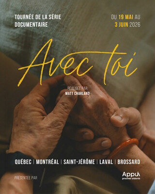Proche aidance : L'Appui lance la série documentaire « Avec toi », signée Matt Charland