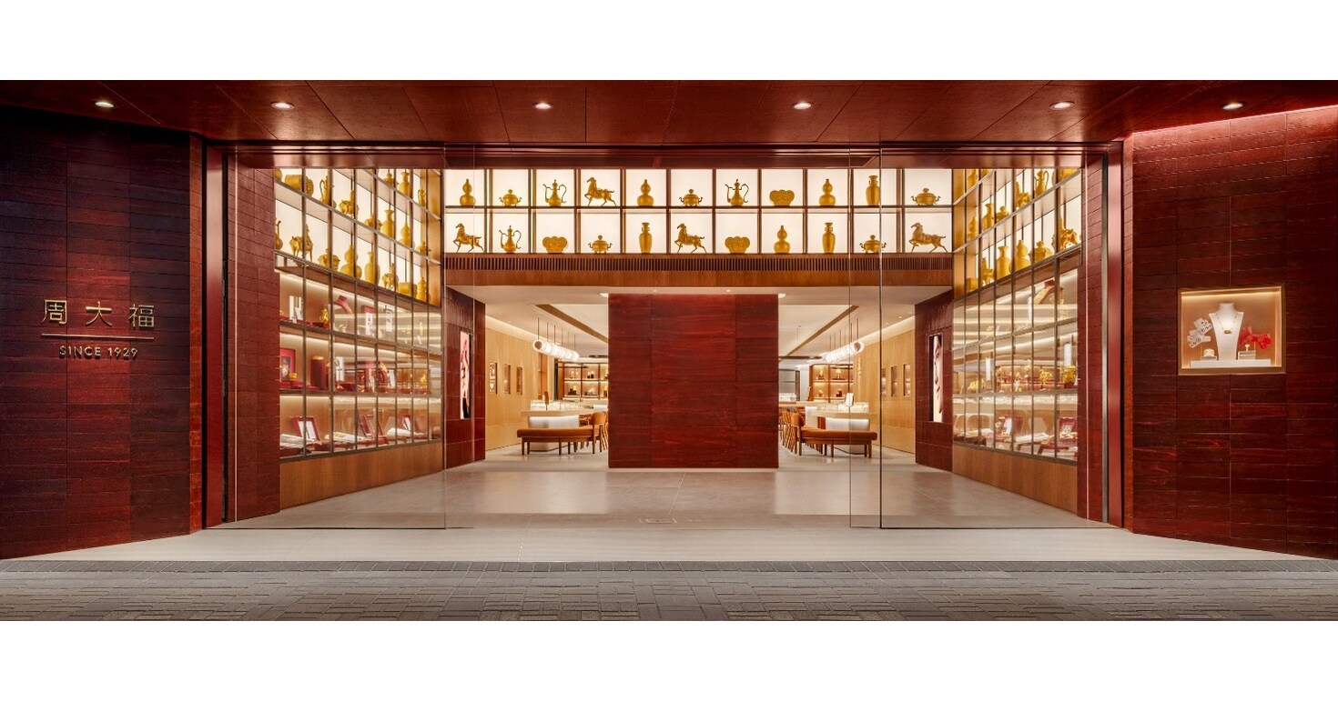 Chow Tai Fook Unveils Its First Global Flagship Store in Hong Kong
