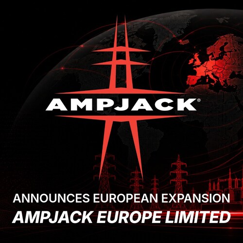AMPJACK INDUSTRIES LTD. ANNOUNCES EUROPEAN EXPANSION WITH AMPJACK EUROPE LIMITED