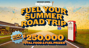 Cracker Barrel Launches "Fuel Your Summer Road Trip" With $250,000 in Free Gas and Homestyle Cooking