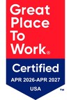 2026 Great Place To Work Certification™