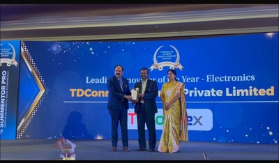 TDConnex Raih Gelar "Leading Innovator of the Year -- Electronics" dalam Ajang India MSME Awards 2026