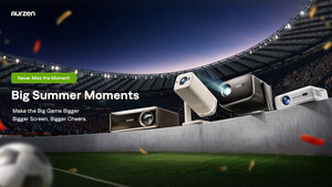 Aurzen Makes the Moments Even Bigger This Summer with Smart Projectors for Big Game Viewing