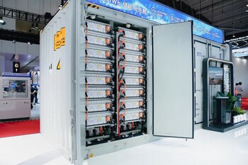 (Photo: REPT BATTERO Powtrix® 3.0 Energy Storage System at CIBF 2026.)