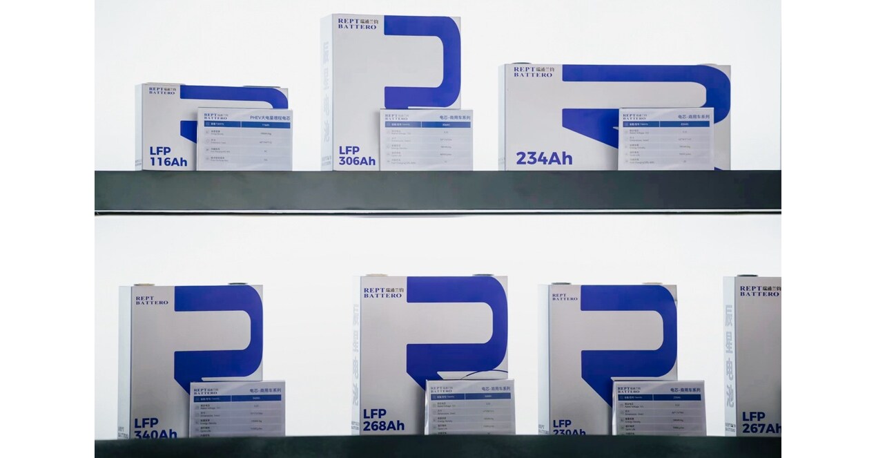 REPT BATTERO pr&auml;sentiert auf der CIBF 2026 Energiespeicher, Hybridbatterietechnologien und Megawatt-Schnellladel&ouml;sungen