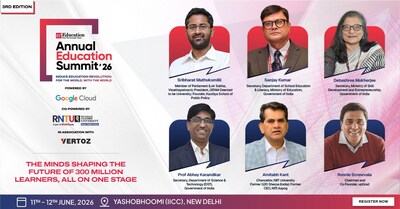 India’s most influential education platform returns for its third edition, uniting policymakers, global academics, technologists, and innovators to shape the future of learning.