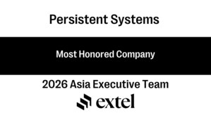 Persistent Earns Top Honors for the Third Consecutive Year in Extel's 2026 Asia Executive Team Survey