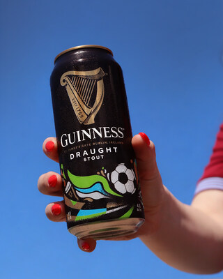 Game days just got lovelier! Guinness Draught Stout is sporting a bold, new pack made for soccer’s biggest summer with a design created by Sophia Yeshi, a Brooklyn-based illustrator and designer specializing in creating impactful visual stories that champion diversity.