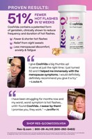 Res-Q CoolVida is a breakthrough supplement specifically designed to provide fast, effective relief for women experiencing hot flashes and other menopausal symptoms.