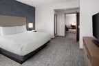 The redesigned guest suites at Embassy Suites by Hilton Franklin Cool Springs blend modern style with the spacious comfort Embassy Suites is known for.