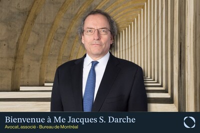 Prelia recrute Jacques S. Darche, un avocat chevronné en litige commercial et arbitrage international