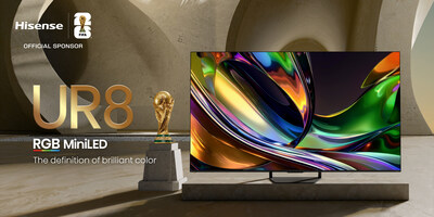 Hisense Luncurkan UR8 dengan Warna Lebih Natural dan Realistis, Bawa Teknologi RGB MiniLED Generasi Baru ke Lebih Banyak Rumah