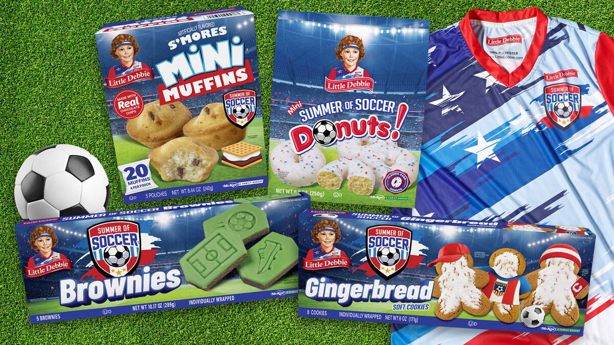 Little Debbie Little Debbie Soccer S'mores Mini Muffins — product image