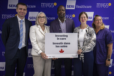 newswire.ca - SEIU Healthcare - PSW DAY MILESTONE: UNION RETIREMENT SAVINGS PROGRAM REACHES $1 MILLION IN PAYMENTS TO PERSONAL SUPPORT WORKERS