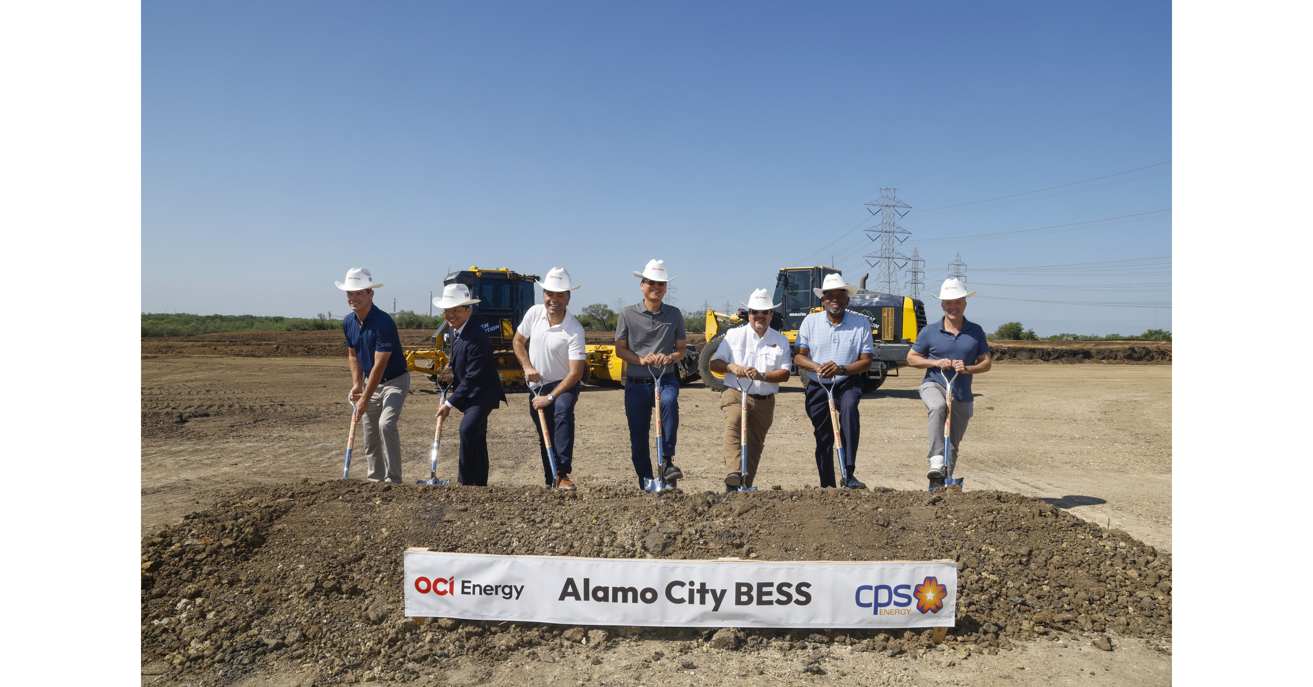 OCI Energy and CPS Energy break ground on Alamo City Battery Energy Storage Project