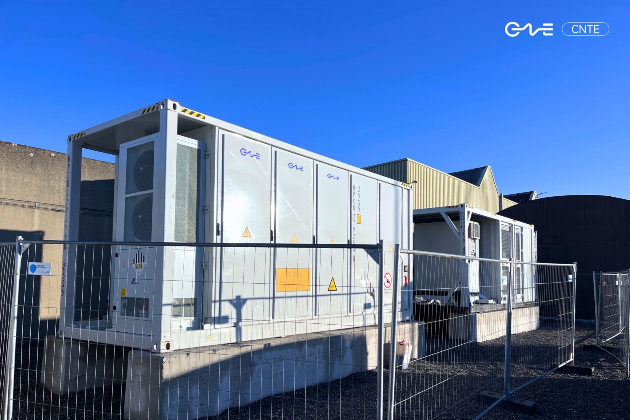 CNTE Successfully Commissions 1.725MW/4.07MWh C&I Energy Storage Project in Belgium