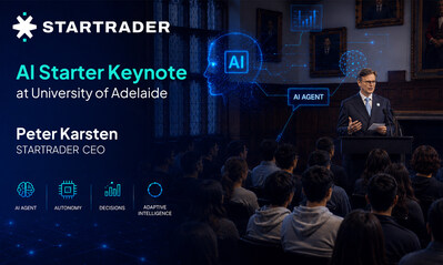STARTRADER CEO Peter Karsten Delivers 'AI Starter' Keynote at University of Adelaide