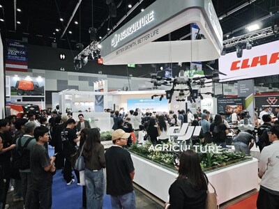 DJI เกษตร เปิดตัวโดรน Agras T55 และ T100 ระบบแบตเตอรี่คู่ ในประเทศไทย ณ งาน AGRITECHNICA Asia 2026