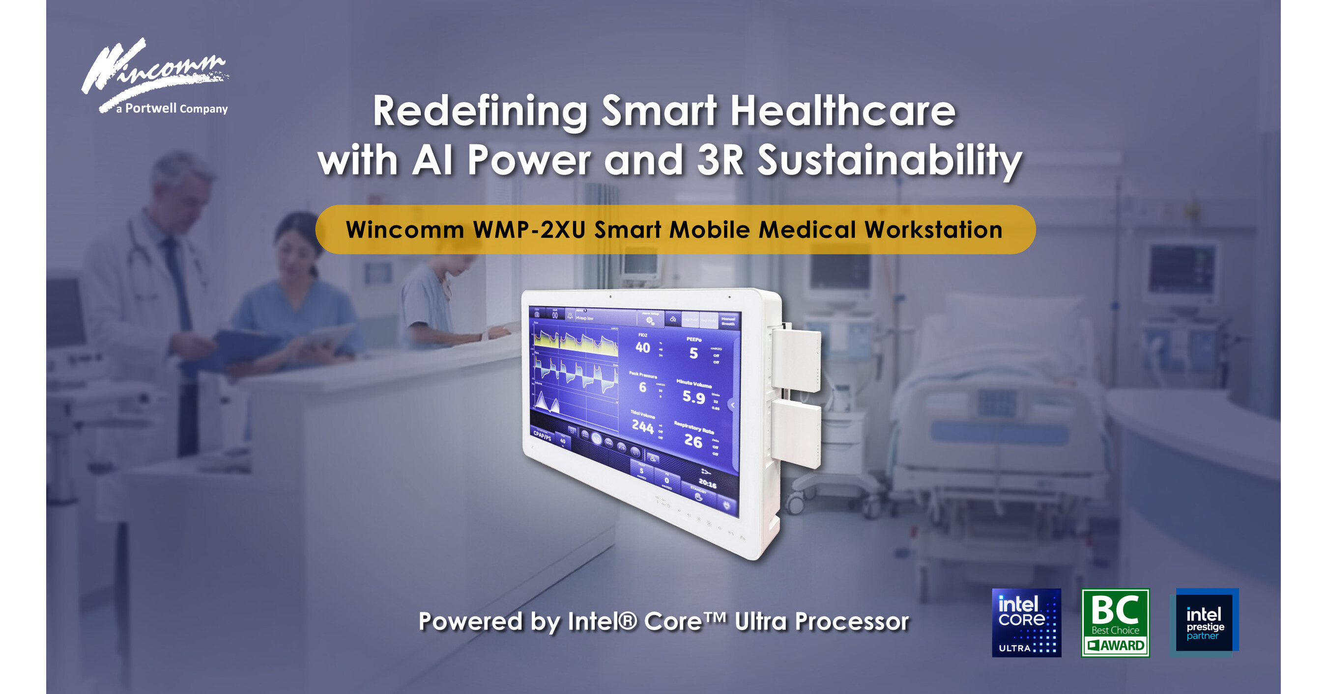 Wincomm Secures Computex Best Choice Award for Three Consecutive Years (2024-2026), Leading the Future of AI-Powered Medical Solutions