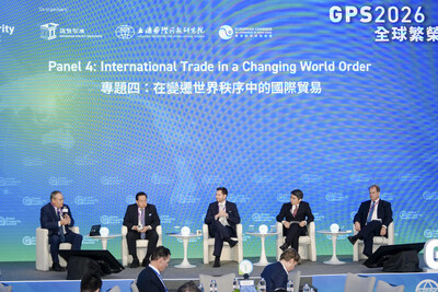 Group photo of “International Trade in a Changing World Order” panel. Group photo of “International Trade in a Changing World Order” panel.