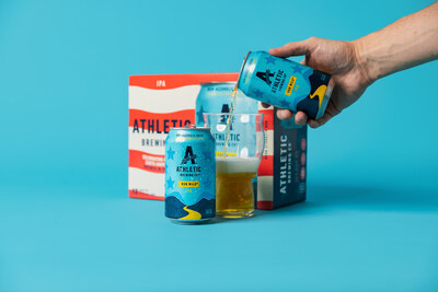 To celebrate America’s 250th anniversary this Fourth of July, Athletic Brewing Company has launched special-edition Run Wild IPA 12-oz cans and 12-packs wrapped in red, white, and blue visuals for a limited time. To celebrate America’s 250th anniversary this Fourth of July, Athletic Brewing Company has launched special-edition Run Wild IPA 12-oz cans and 12-packs wrapped in red, white, and blue visuals for a limited time.