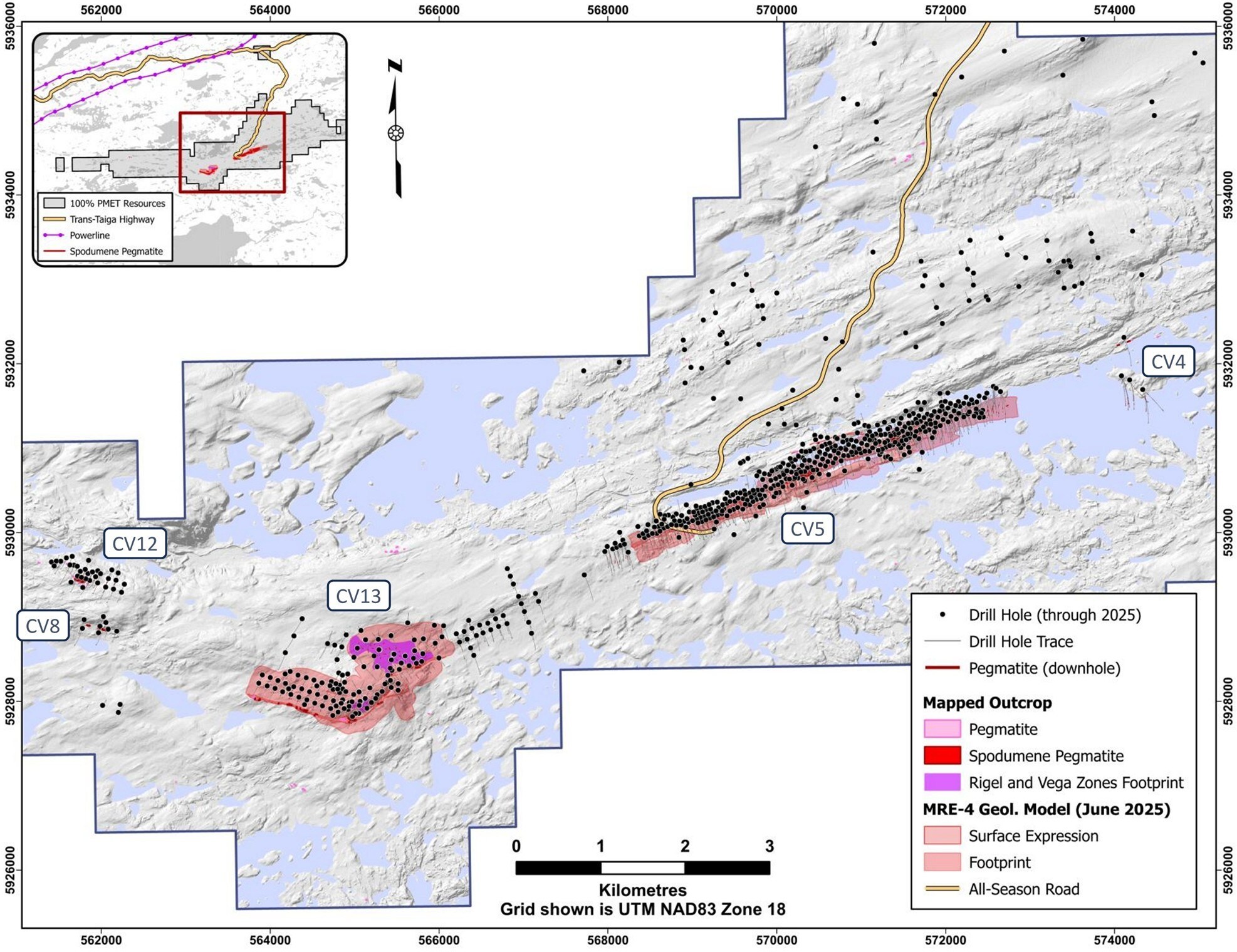 PMET Commences 2026 Summer-Fall Drill Campaign at the Shaakichiuwaanaan Property