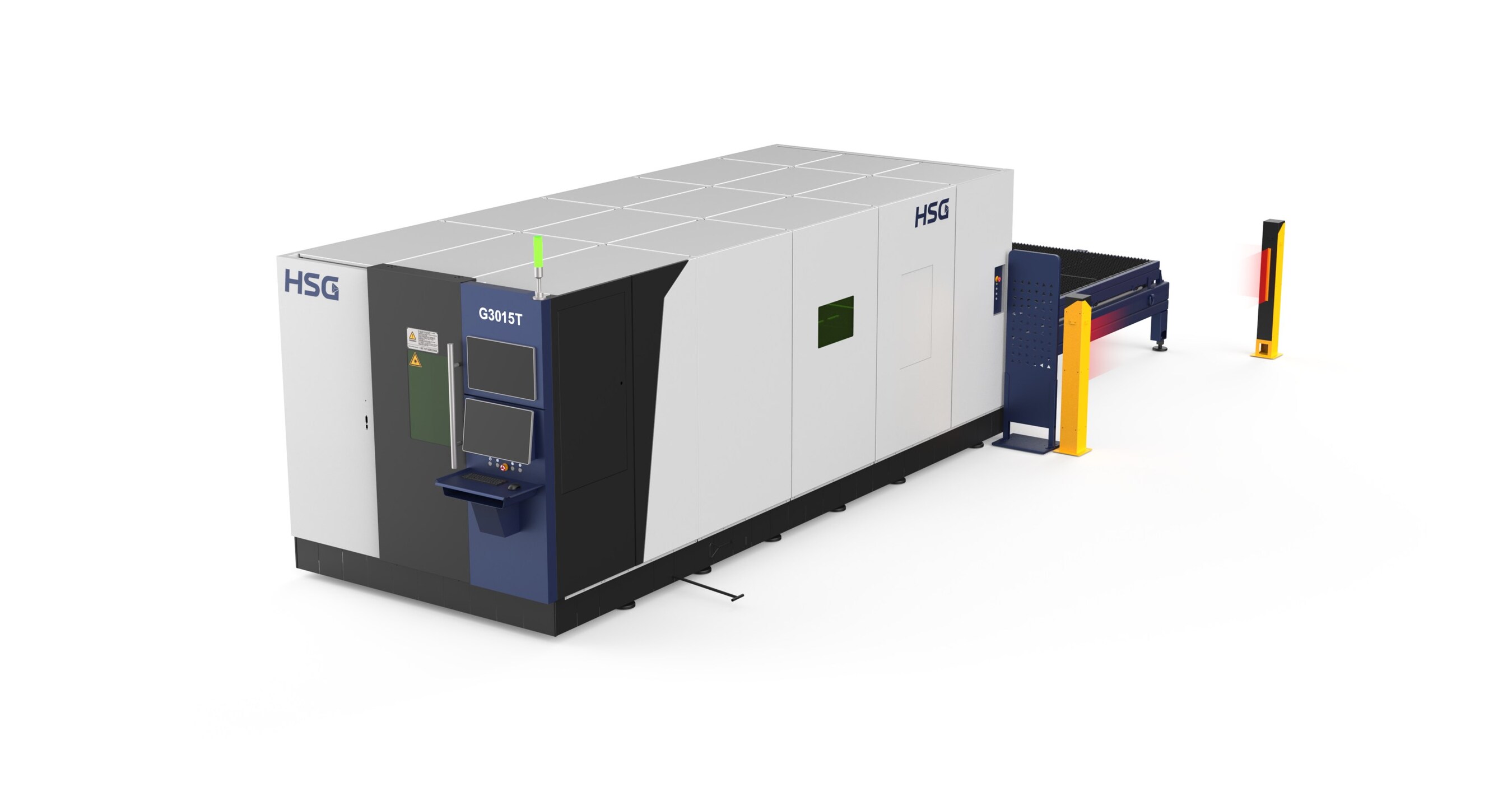 HSG Laser pr&eacute;sente la toute nouvelle machine de d&eacute;coupe de t&ocirc;les &agrave; grande vitesse, qui augmente la performance globale jusqu&agrave; 45 %.