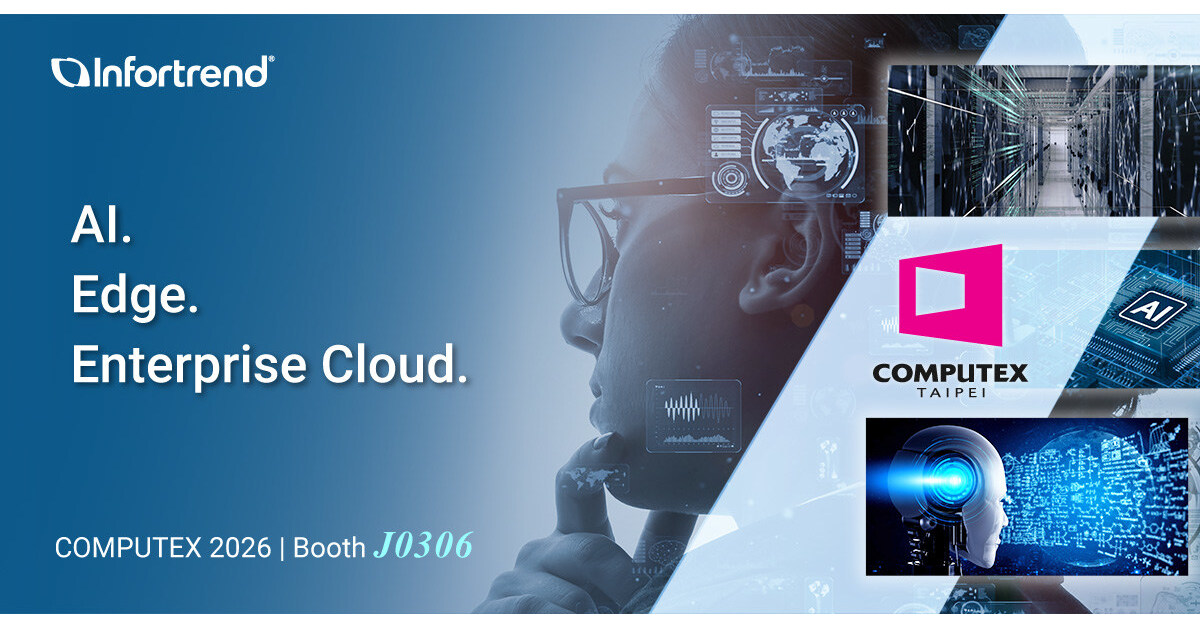 Infortrend plans AI infrastructure demo at COMPUTEX 2026