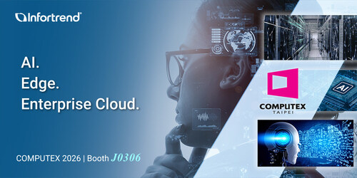 Infortrend presents AI, edge computing, and enterprise cloud solutions at COMPUTEX 2026. Infortrend presents AI, edge computing, and enterprise cloud solutions at COMPUTEX 2026.