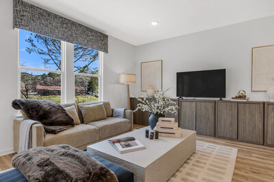 Living Room with Open Concept Living