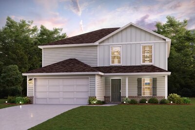 Gardner Floor Plan Exterior Rendering | New Construction Homes in Panama City, FL | Pine Hills by Century Complete