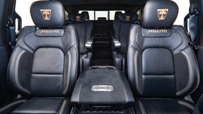 Apocalypse Overlord 3 rows of seating interior shot