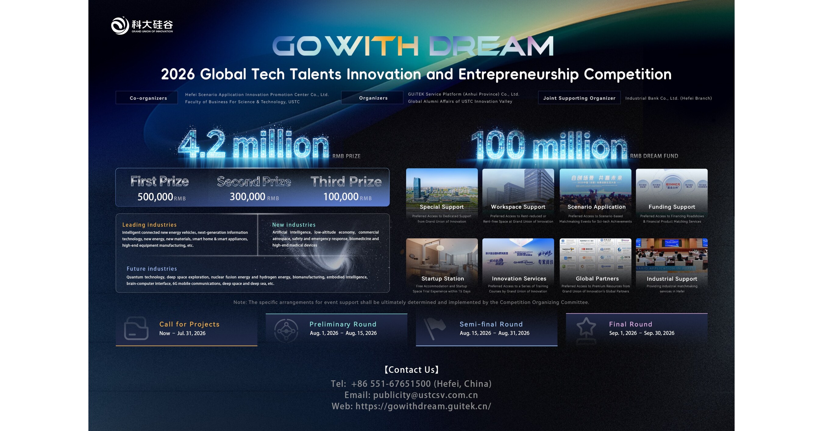 Xinhua Silk Road: Anhui launches innovation and entrepreneurship contest to attract global sci-tech talents