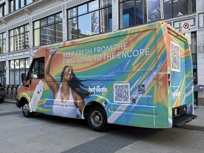 The Dove Hot Seats truck popping up across Toronto with product sampling, coupons and alcohol-free mocktails inspired by the new Dove Alcohol-Free Whole Body Deo spray. (CNW Group/Dove Canada) The Dove Hot Seats truck popping up across Toronto with product sampling, coupons and alcohol-free mocktails inspired by the new Dove Alcohol-Free Whole Body Deo spray. (CNW Group/Dove Canada)