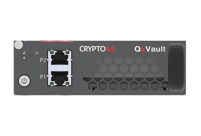 QxVault™ (CNW Group/Crypto4A Technologies Inc.) QxVault™ (CNW Group/Crypto4A Technologies Inc.)