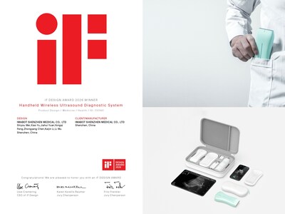 MGI's handheld wireless ultrasound system wins iF Design Award MGI's handheld wireless ultrasound system wins iF Design Award