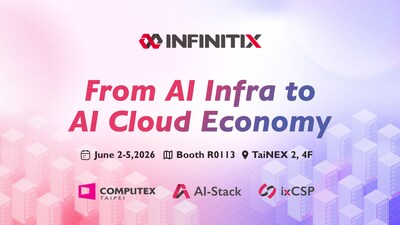 AI 인프라에서 AI 클라우드 경제로  인피니틱스,  COMPUTEX 2026에서 소프트웨어 경쟁력 선보여