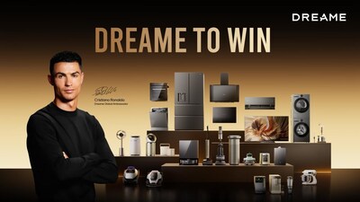 การผนึกกำลังของสองผู้นำระดับโลก: Dreame Technology แต่งตั้ง Cristiano Ronaldo เป็นแบรนด์แอมบาสเดอร์ระดับโลกคนใหม่