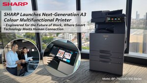 SHARP Launches Next-Generation A3 Colour Multifunctional Printers -- Engineered for the Future of Work, Where Smart Technology Meets Human Connection