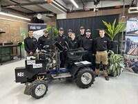 Les membres de l'équipe Iron Traq (Groupe CNW/Institut de technologie agroalimentaire du Québec)