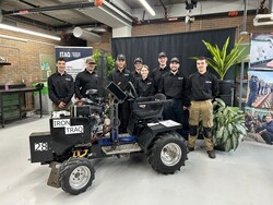 Les membres de l'équipe Iron Traq (Groupe CNW/Institut de technologie agroalimentaire du Québec)