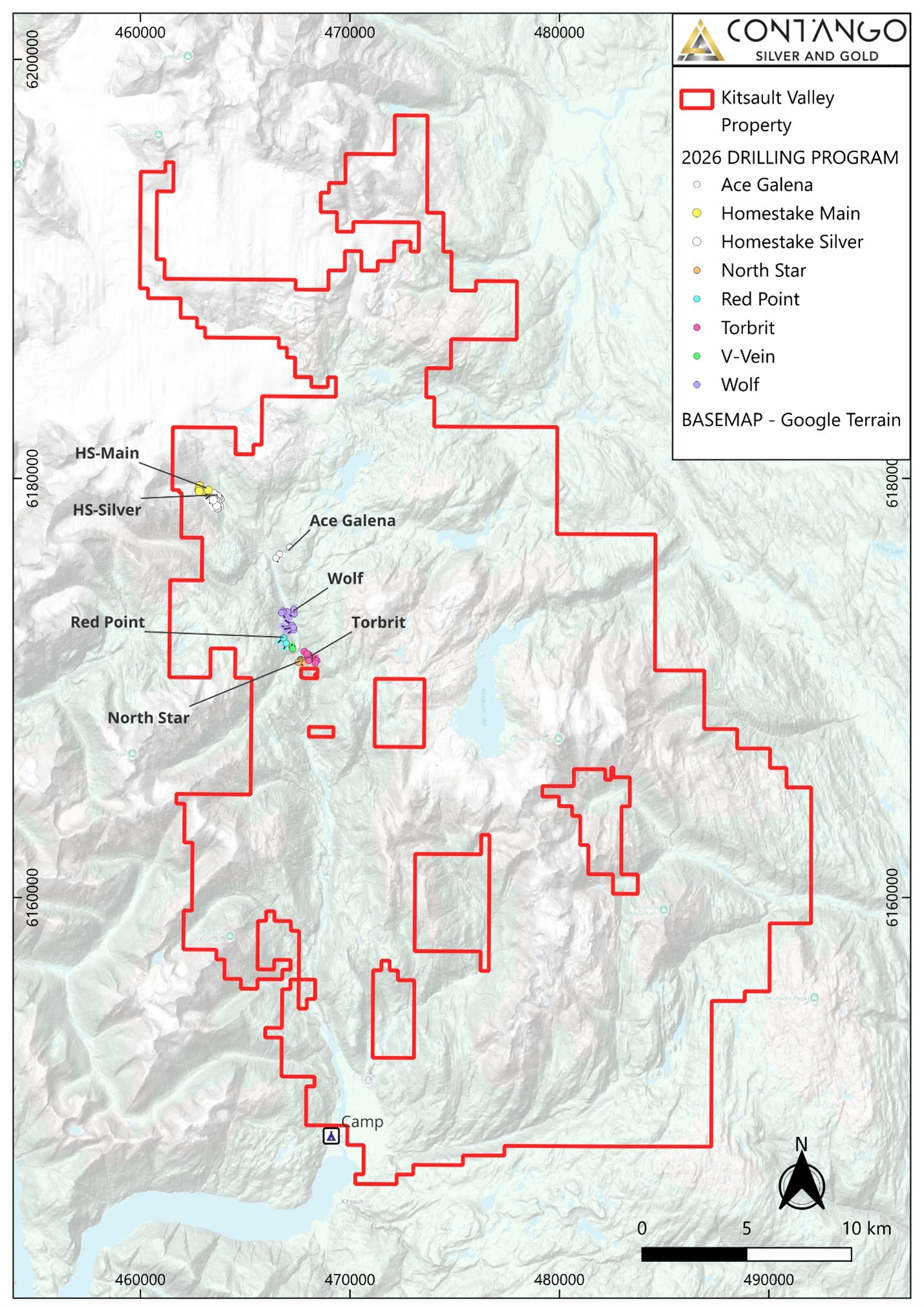 2026 Kitsault Valley Silver-Gold Project Drill Program (CNW Group/Contango Silver & Gold Inc.) 2026 Kitsault Valley Silver-Gold Project Drill Program (CNW Group/Contango Silver & Gold Inc.)