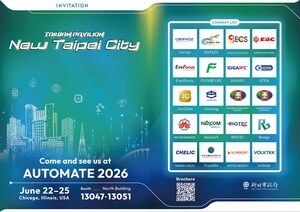 New Taipei City Showcases Smart Manufacturing Strength at AUTOMATE 2026