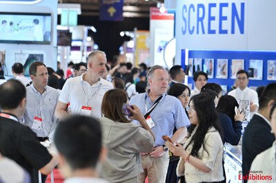 The April 2026 Global Sources Hong Kong Shows concluded successfully at AsiaWorld-Expo, with three phases of exhibitions recording over 130,000 visitor entries from professional buyers representing more than 180 countries and regions. (PRNewsfoto/Global Sources)