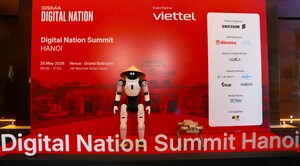 AGIBOT giới thiệu robot hình người tại Hội nghị Thượng đỉnh Quốc gia số GSMA Hà Nội 2026